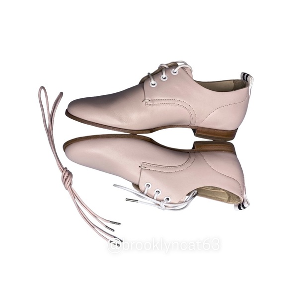 rag & bone audrey shoes leather oxfords flats pink 5 - Picture 7 of 13
